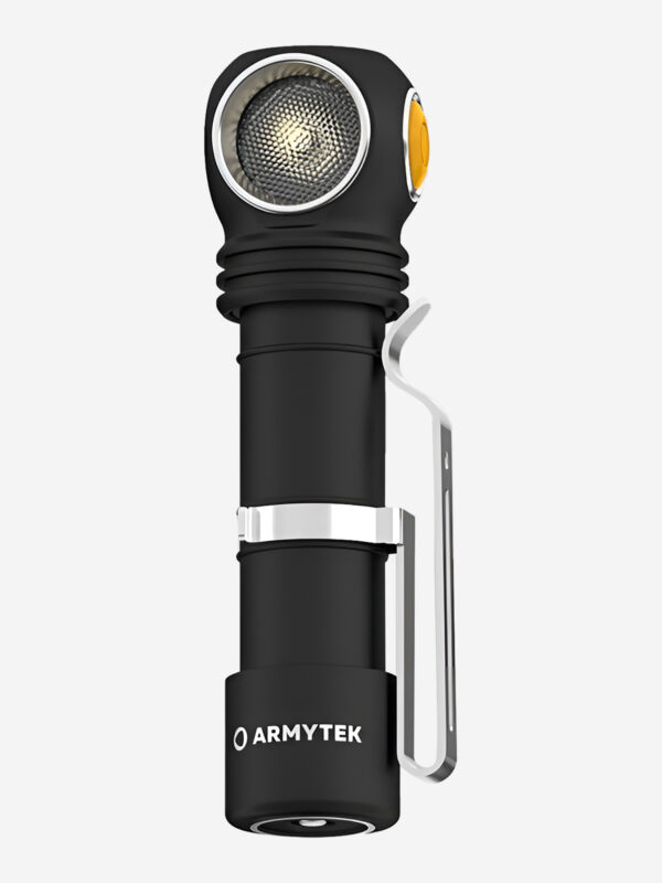 Фонарь налобный Armytek Wizard C2 Pro v4 Magnet USB, теплый свет, Черный