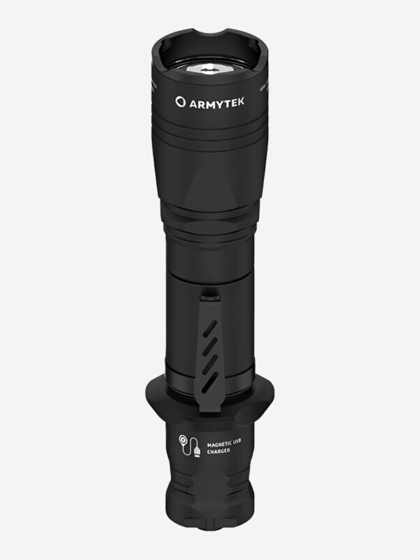 Фонарь ручной Armytek Dobermann Pro Magnet USB, холодный свет, Черный