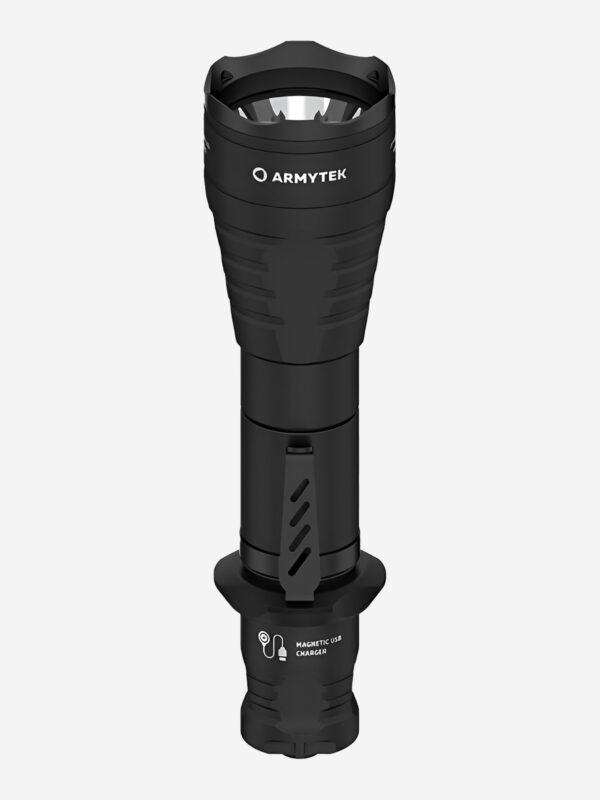 Фонарь ручной Armytek Predator Pro Magnet USB, холодный свет, Черный