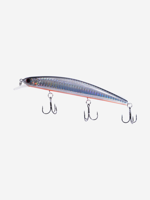 Воблер Mottomo Aringo 130SP 21,3g Silver Fish, Серебряный