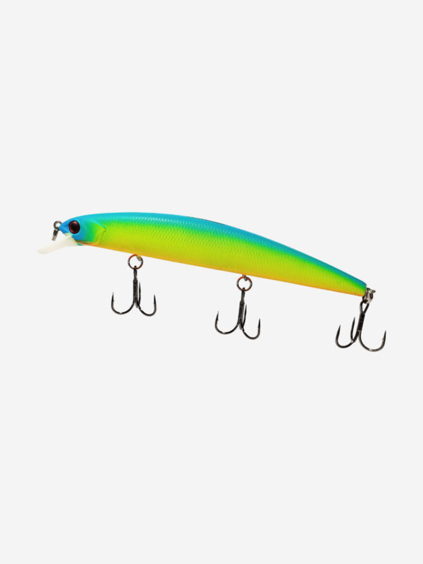 Воблер Mottomo Aringo 130SP 21,3g Chart Green Yellow, Зеленый