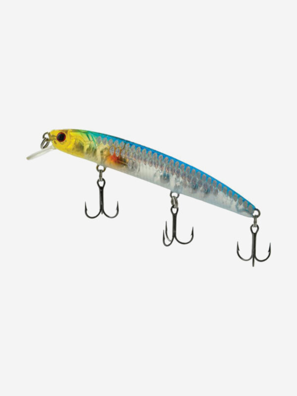 Воблер Mottomo Mr.Uno 100F 9g Blue Scales, Белый