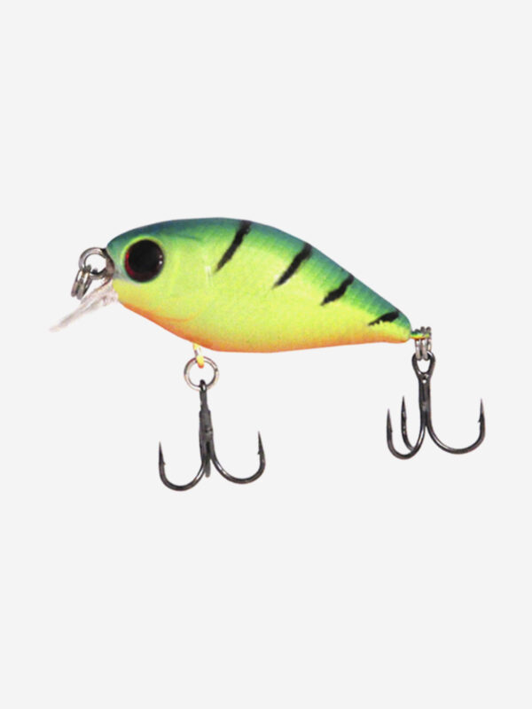 Воблер Mottomo Chubber 36F 3,8g Lime Tiger, Зеленый