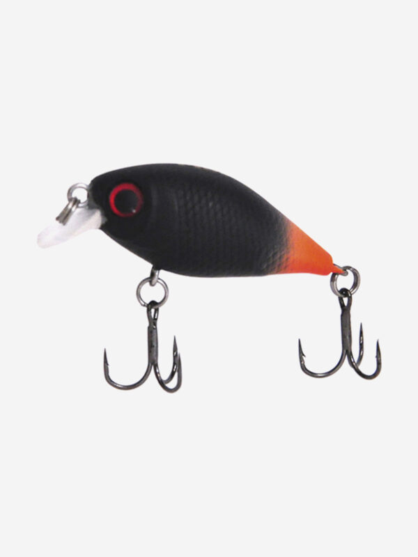 Воблер Mottomo Chubber 36F 3,8g Black Orange, Черный