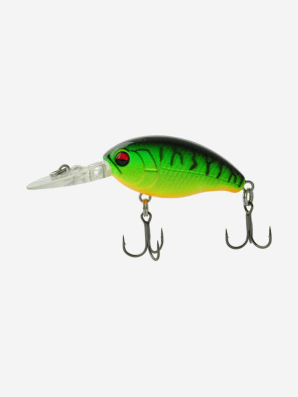 Воблер Mottomo Crasher 40F 5,5g Mat Tiger, Зеленый