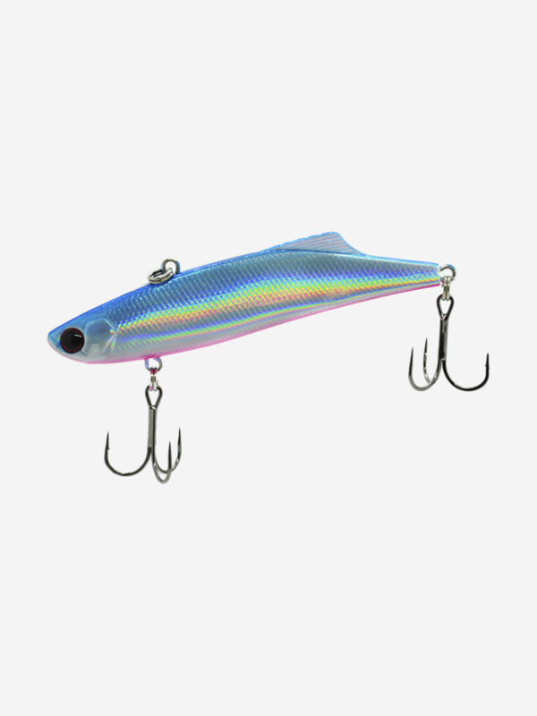 Воблер Mottomo Blade VIB 105S 41g Silver Ice, Голубой
