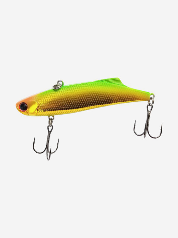 Воблер Mottomo Blade VIB 105S 41g Gold Green, Золотой