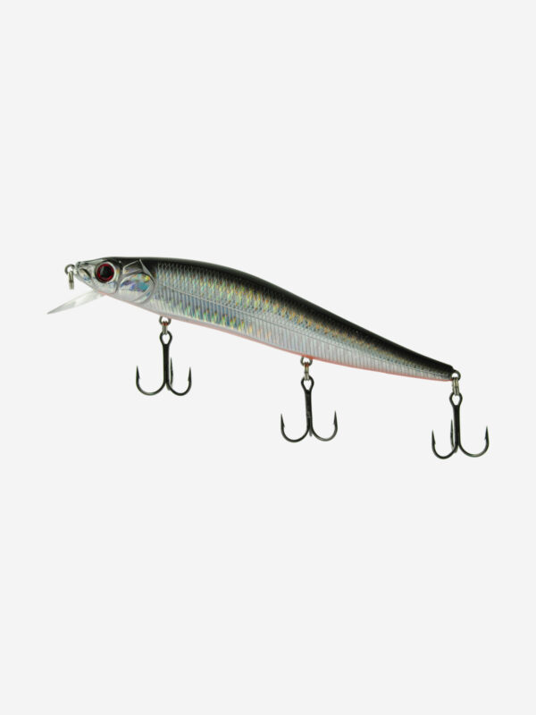 Воблер Mottomo Ostra 130F 22,5g Silver Fish, Серебряный
