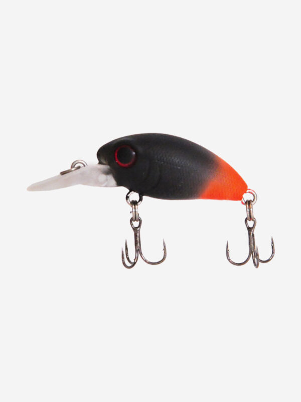 Воблер Mottomo Stalker DR 32F 3g Black Orange, Черный