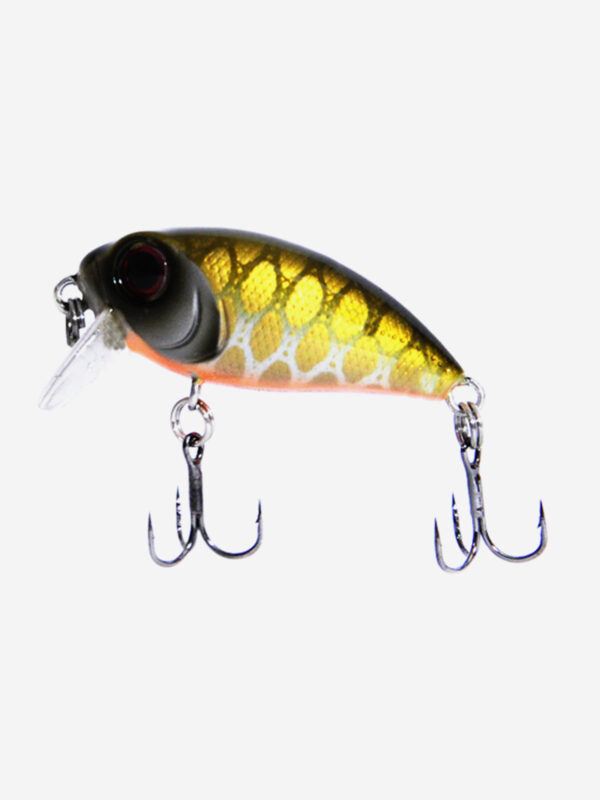 Воблер Mottomo Stalker 36F 3,5g Brown Chub, Золотой
