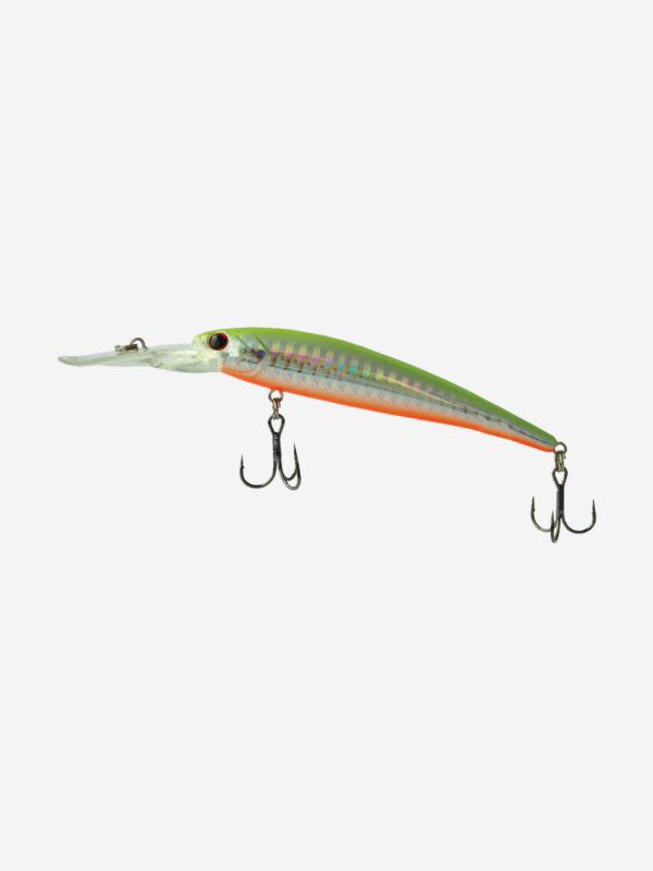 Воблер Mottomo Deep Hooker 90F 8,5g Chart Silver, Серебряный