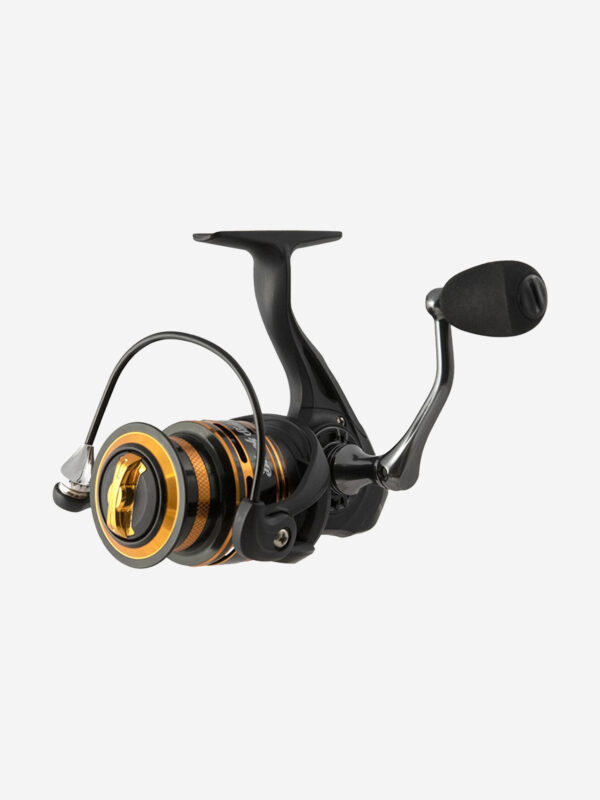 Катушка для рыбалки безынерционная Black Side Aviator PRO 3000FD (8+1 подш.), Черный