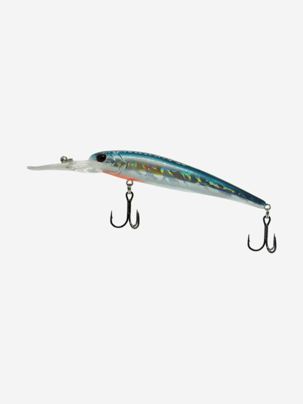Воблер Mottomo Deep Hooker 90F 8,5g Silver Minnow, Серебряный