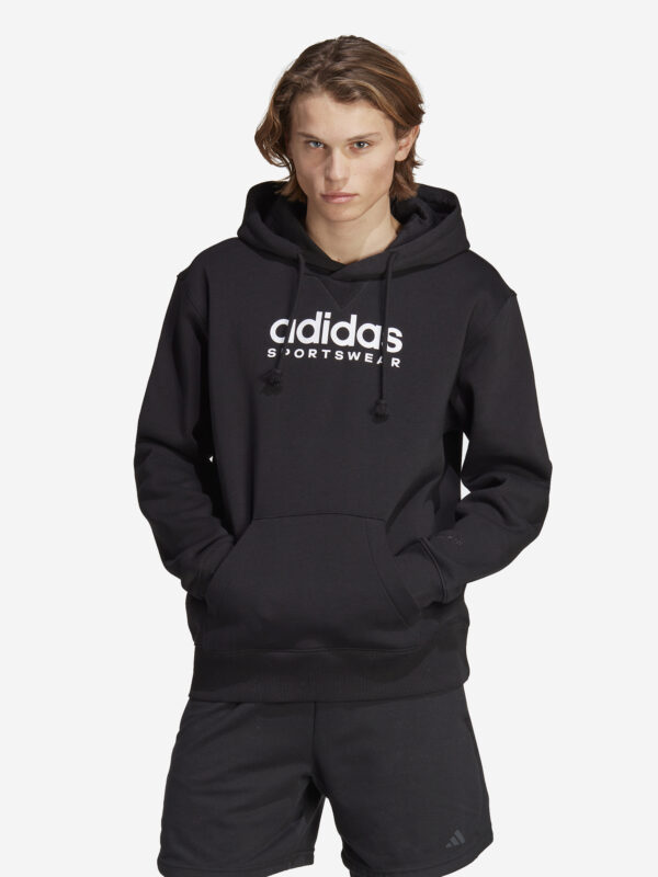 Джемпер флисовый adidas, Черный