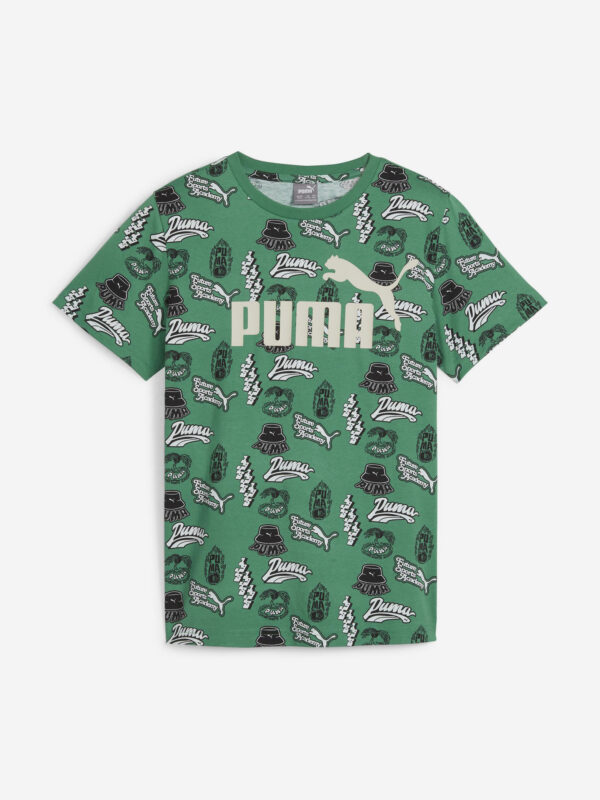 Футболка для мальчиков PUMA Ess+ Mid 90S, Зеленый