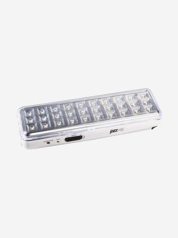 Фонарь JAZZway Accu9-L30-wh, Li-Ion, Белый