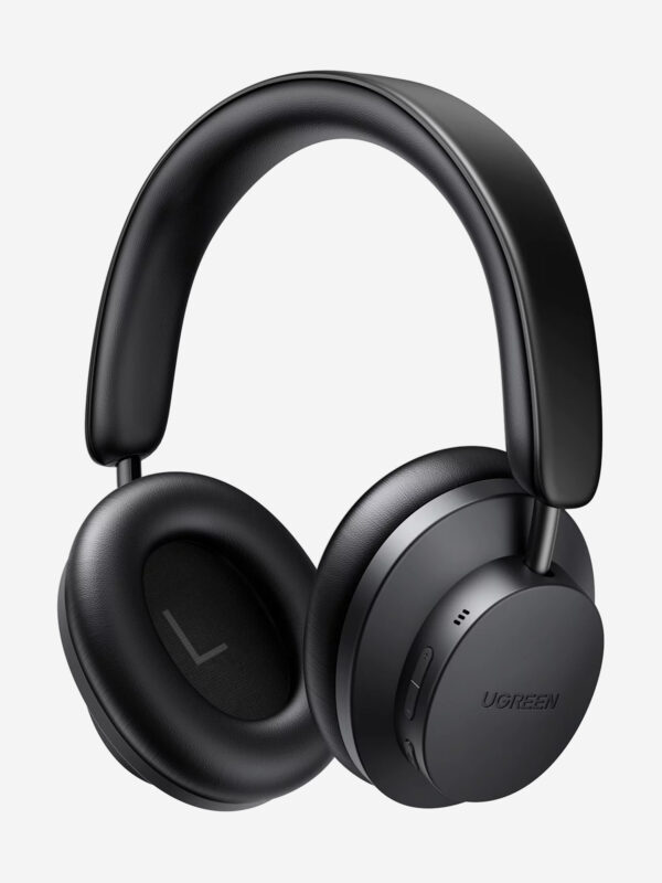 Наушники UGREEN HP106 (90422) HiTune Max3 Hybrid Active Noise-Cancelling Headphones с функцией шумоподавления. Цвет: черный, Черный