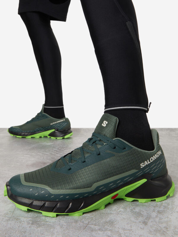 Кроссовки мужские Salomon Alphacross 5, Зеленый