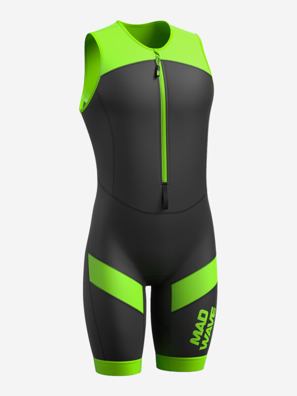 Мужской гоночный костюм Mad Wave SWMRN myX-TRA float skinsuit men, Черный