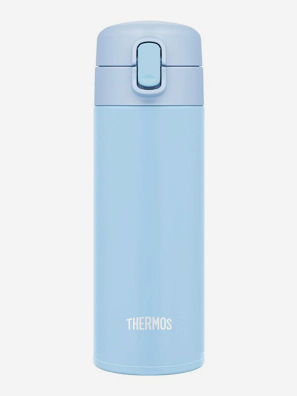 Термос с трубочкой из нерж. стали тм THERMOS FJM-350 0.35L, Синий