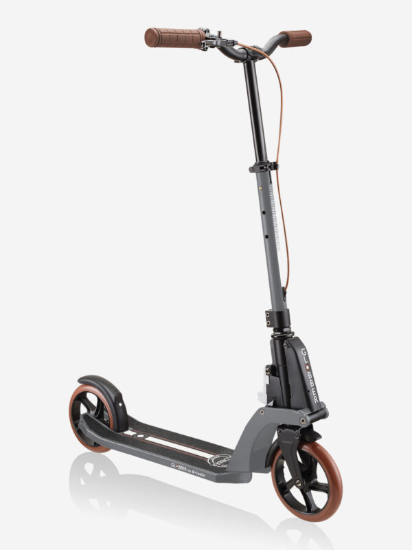 Самокат Globber ONE K 180 PISTON DELUXE, Серый