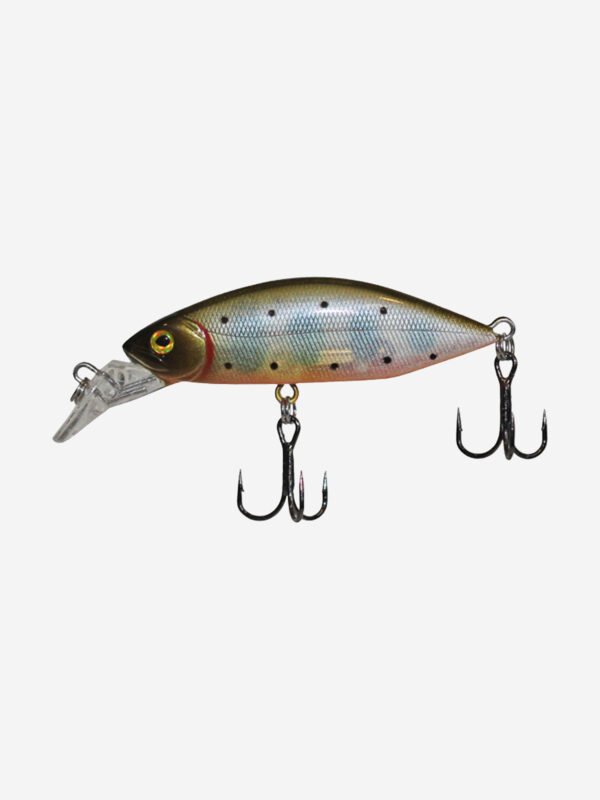 Воблер для рыбалки LureMax CRASH MINNOW 55S-005 6,6 г., тонущий, Серебряный