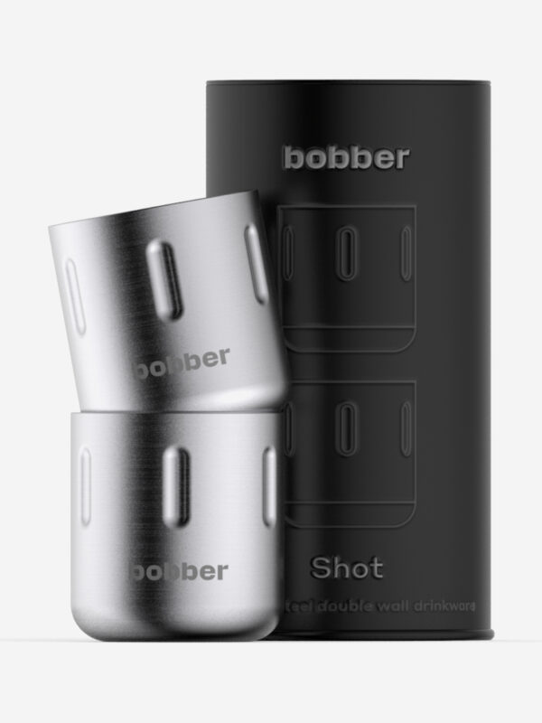 Шоты для эспрессо Shot Bobber, 100 мл, Серебряный