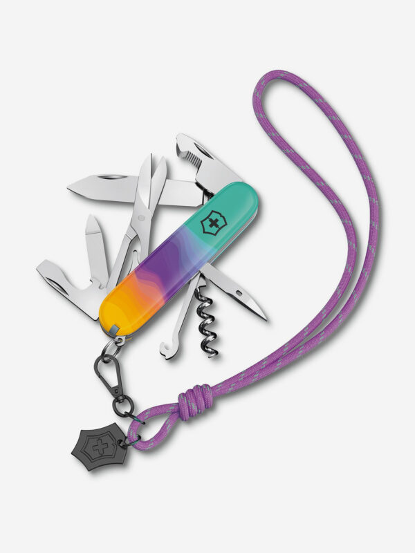 Нож складной Victorinox Companion Sydney Style, 91 мм, 16 функций, чехол, Фиолетовый