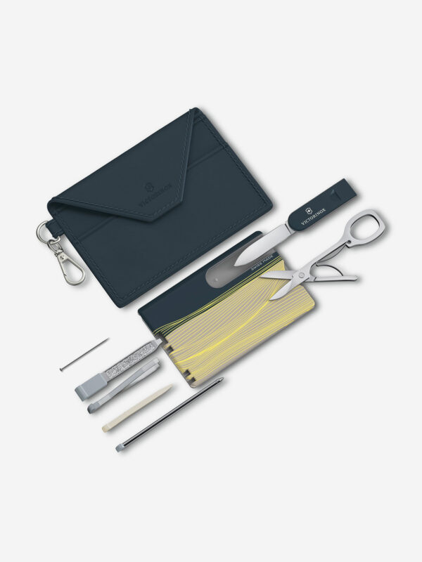 Швейцарская карточка Victorinox Swiss Card Classic New York Style, 82 мм, 10 функций, Зеленый