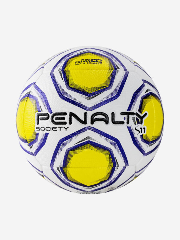 Мяч футбольный PENALTY BOLA SOCIETY S11 R2 XXI, арт.5213081463-U, р.5, Белый