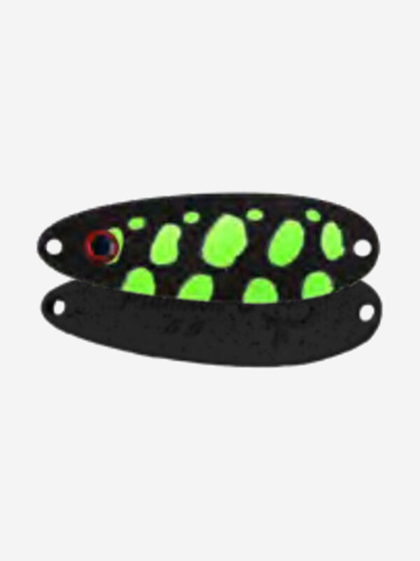 Блесна для рыбалки LureMax Plankton-S, 40 мм, 5г., (колеблющаяся), Черный