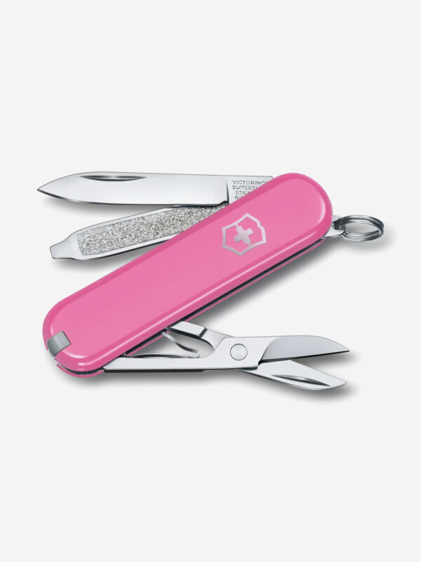 Нож складной Victorinox Classic SD Colors, 58 мм, 7 функций, Розовый