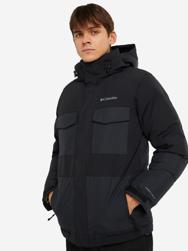 Куртка утепленная мужская Columbia Marquam Peak Fusion Jacket, Черный