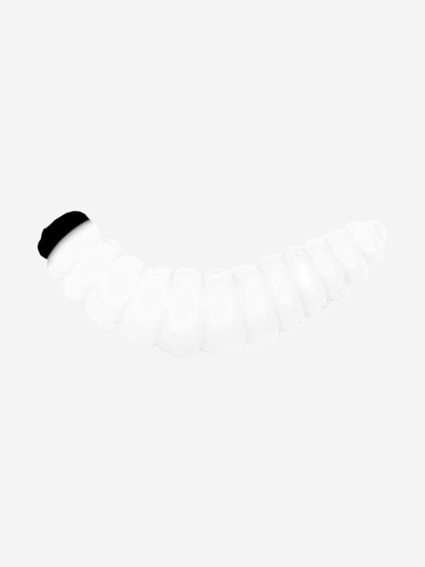 Мягкая приманка LureMax WOOD WORM 1''/2,5см, (10 штук в упаковке), Белый