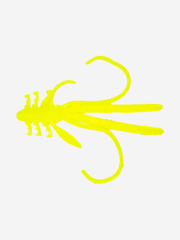 Мягкая приманка LureMax KRAKEN 2,5"/6см, (10 штук в упаковке), Желтый
