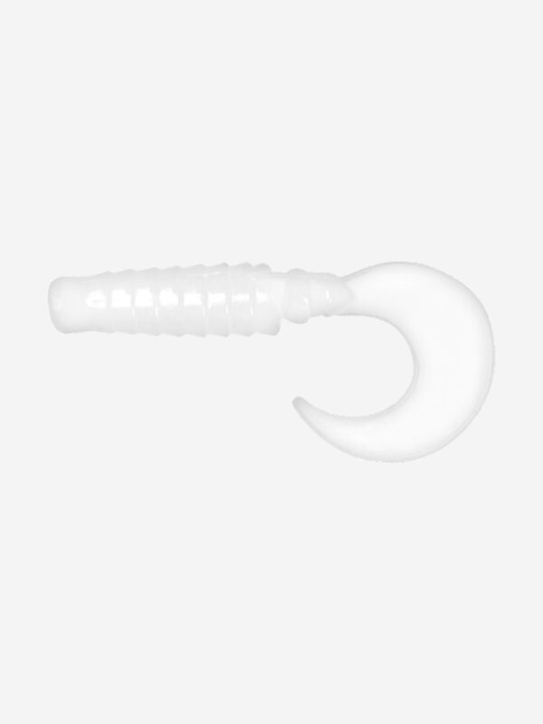 Мягкая приманка LureMax EBISU 2,5"/6,5см, (10 штук в упаковке), Белый