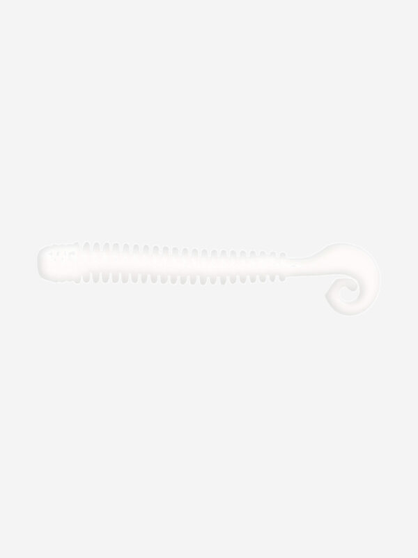 Мягкая приманка LureMax CHEEKY WORM 4''/10 см, (6 штук в упаковке), Белый