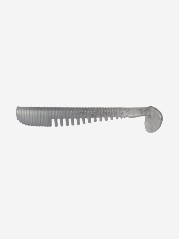Мягкая приманка LureMax YOBBO 4''/10 см, (4 штук в упаковке), Серебряный