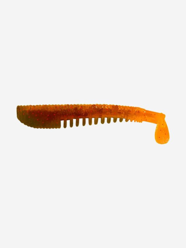 Мягкая приманка LureMax YOBBO 4''/10см, (6 штук в упаковке), Оранжевый