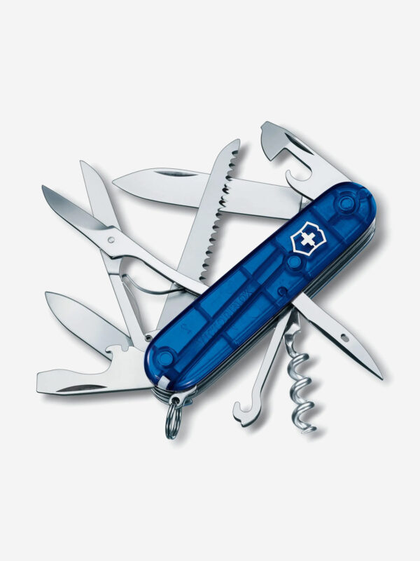 Нож складной Victorinox Huntsman, 91 мм, 15 функций, Синий