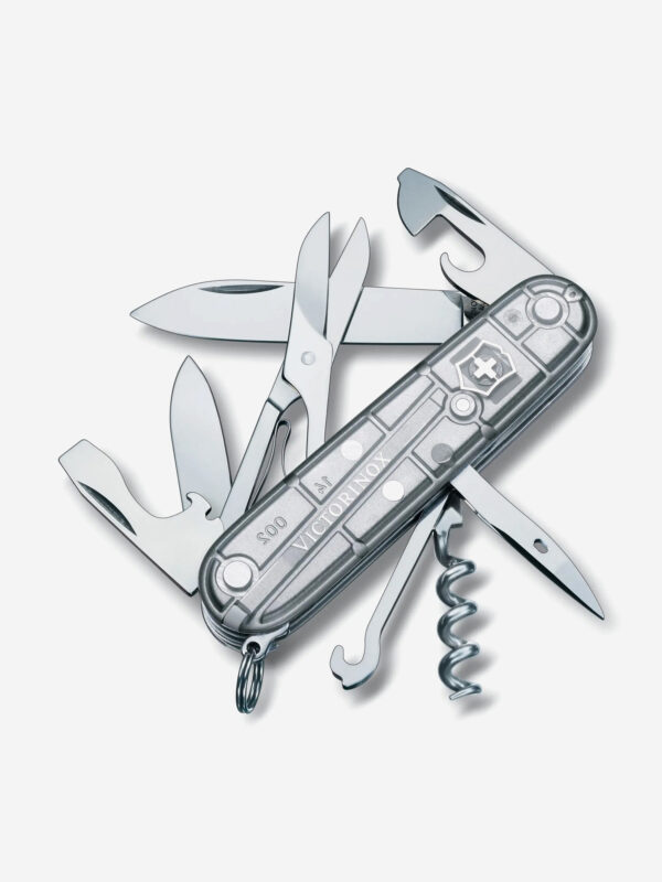 Нож складной Victorinox Climber, 91 мм, 14 функций, Серебряный