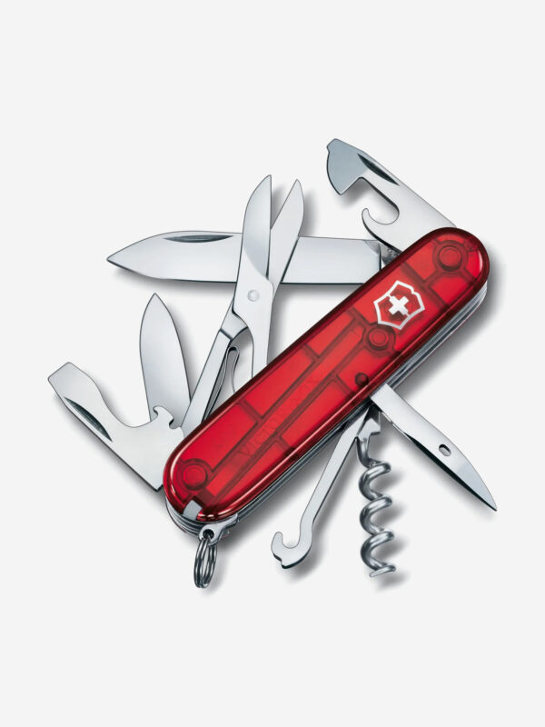 Нож складной Victorinox Climber, 91 мм, 14 функций, Красный