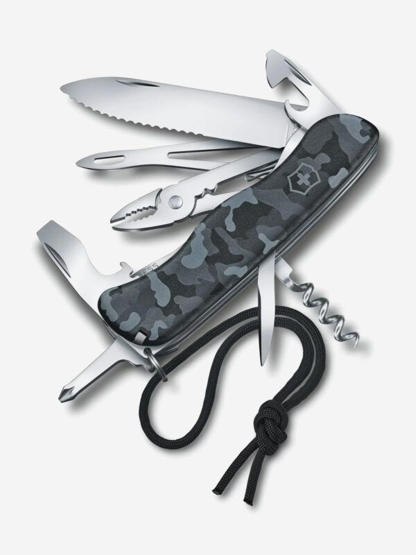 Нож складной Victorinox Skipper, 111 мм, 17 функций, Серый