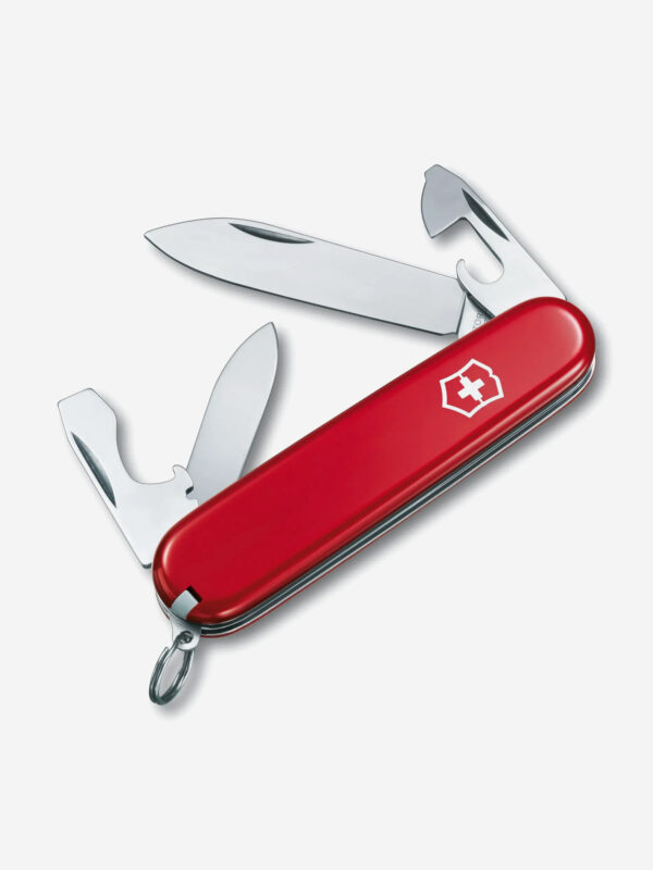 Нож складной Victorinox Recruit, 84 мм, 10 функций, Красный