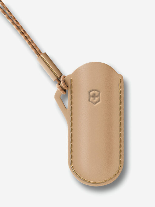 Чехол Victorinox для Classic Colors 58 мм, кожаный, Коричневый