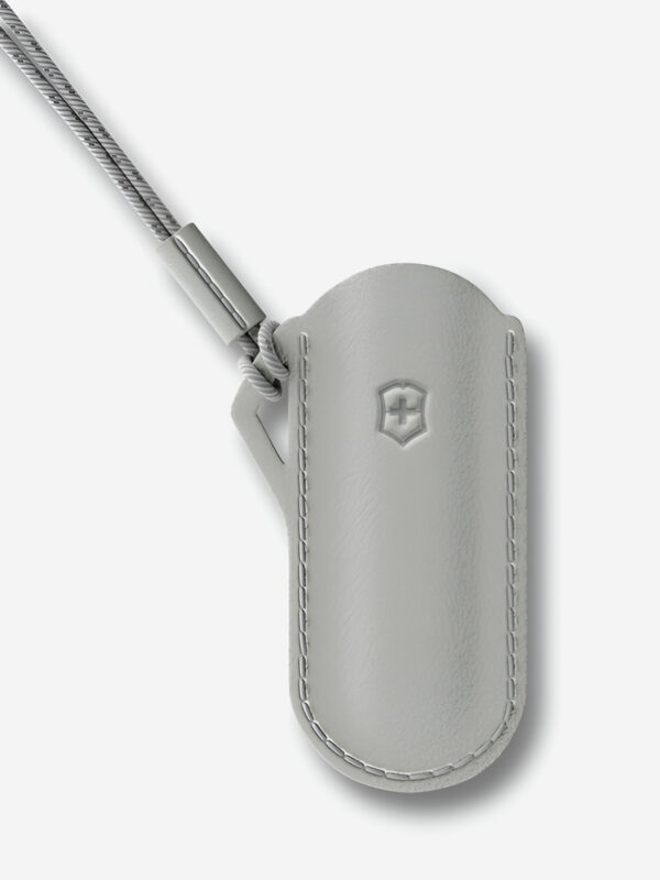 Чехол Victorinox для Classic Colors 58 мм, кожаный, Серый