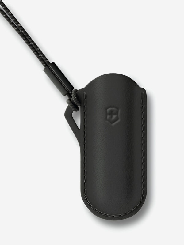 Чехол Victorinox для Classic Colors 58 мм, кожаный, Черный