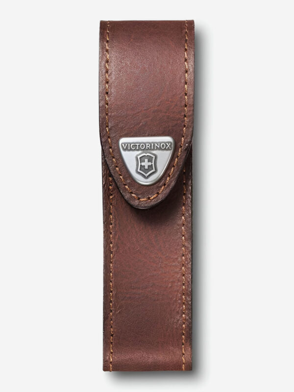 Чехол Victorinox для ножей 111 мм, 2-4 уровня, кожаный, Коричневый