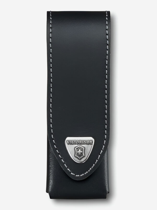 Чехол Victorinox для ножей 111 мм, до 3 уровней, кожаный, Черный