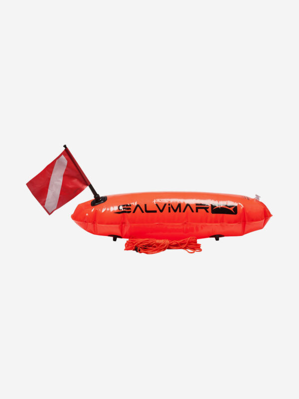 Буй овальный с линем SALVIMAR, Оранжевый